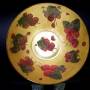 Decoupage with Gilding on Glass
